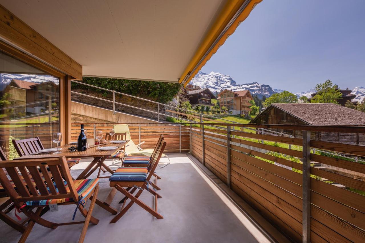 Chalet Am Acher 3 Apartment Wengen Ngoại thất bức ảnh