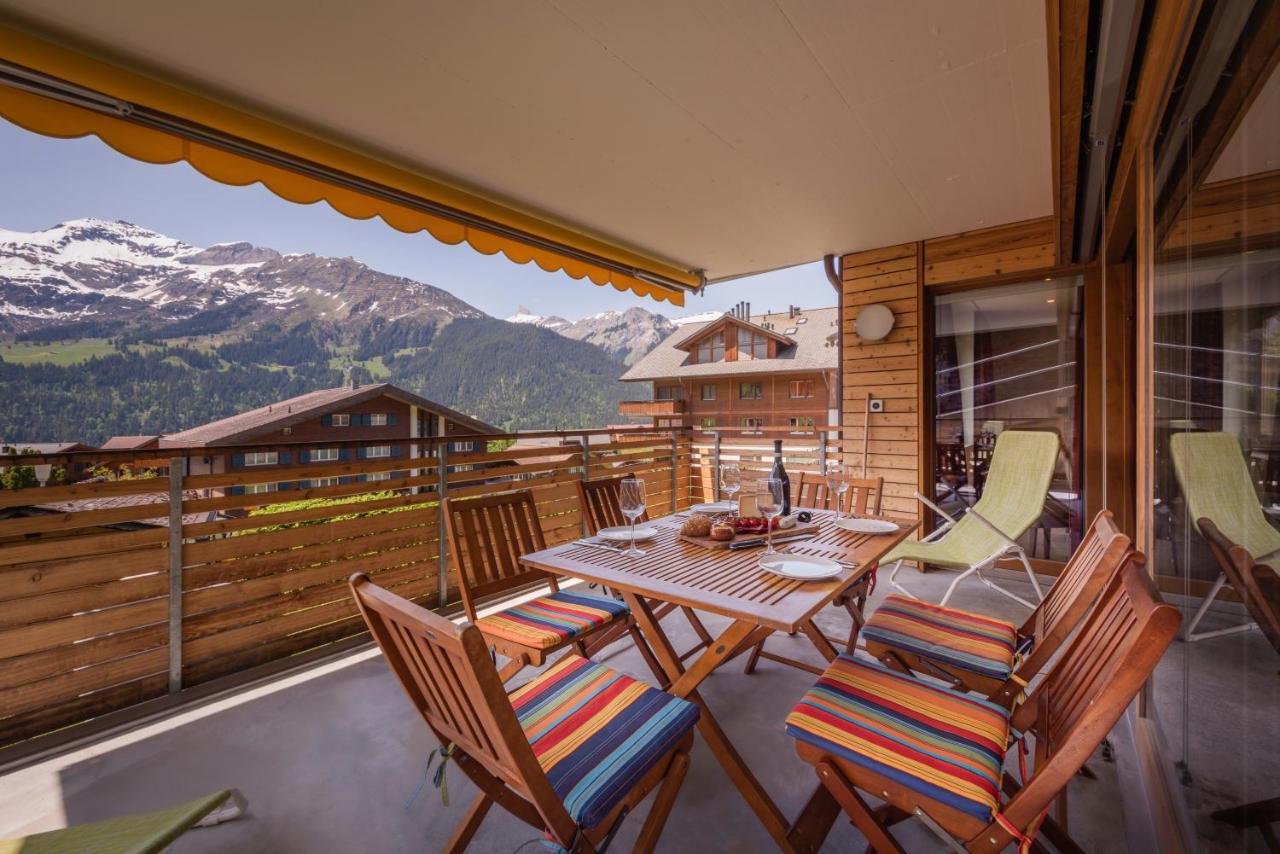 Chalet Am Acher 3 Apartment Wengen Ngoại thất bức ảnh