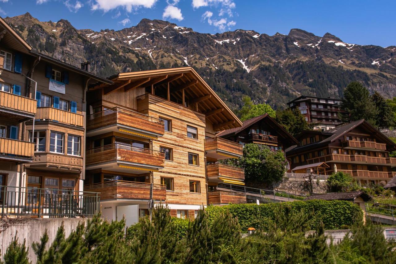 Chalet Am Acher 3 Apartment Wengen Ngoại thất bức ảnh