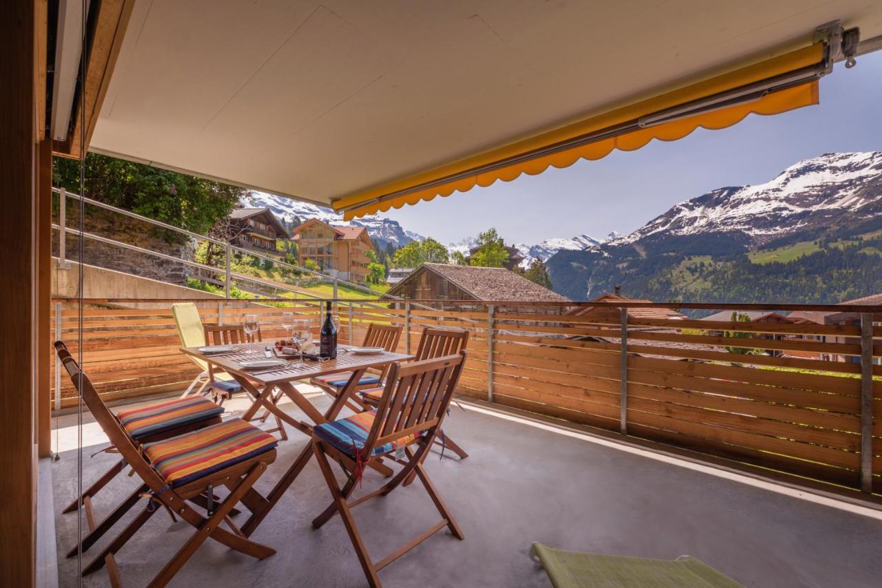 Chalet Am Acher 3 Apartment Wengen Ngoại thất bức ảnh